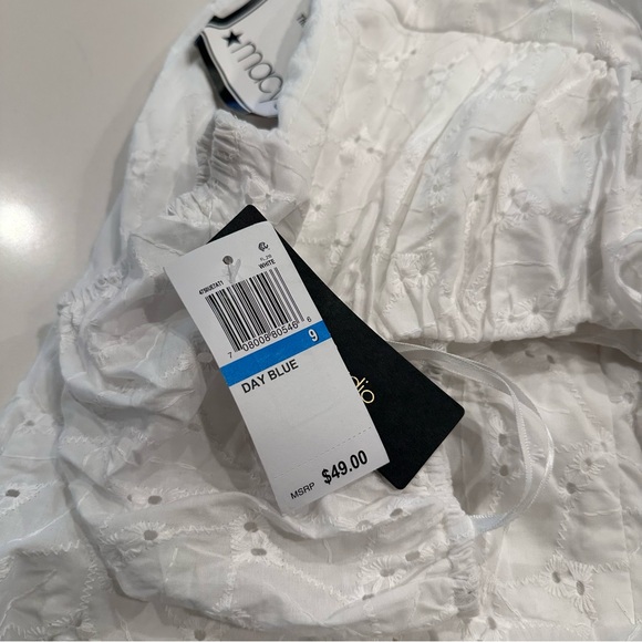 City Studio White‎ Mini Eyelit Dress Size small - Picture 7 of 7